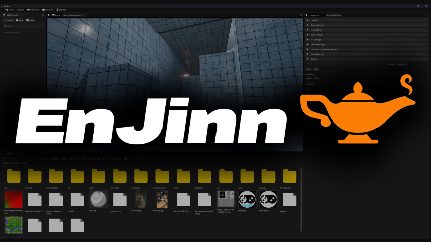 EnJinn Game Engine preview