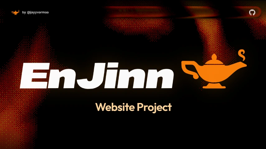 EnJinn Website showcase